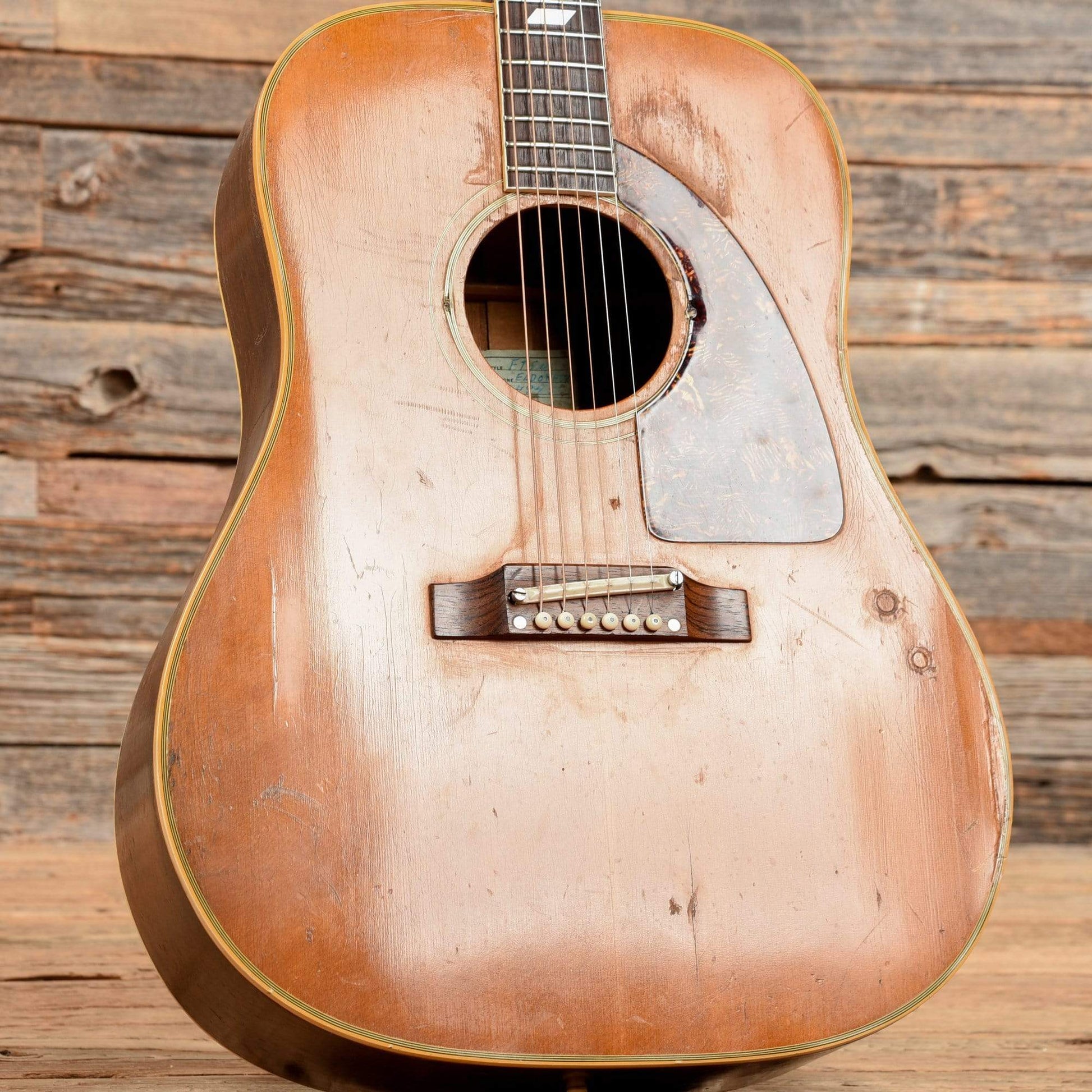 Epiphone El Dorado Natural 1966 Acoustic Guitars / Dreadnought