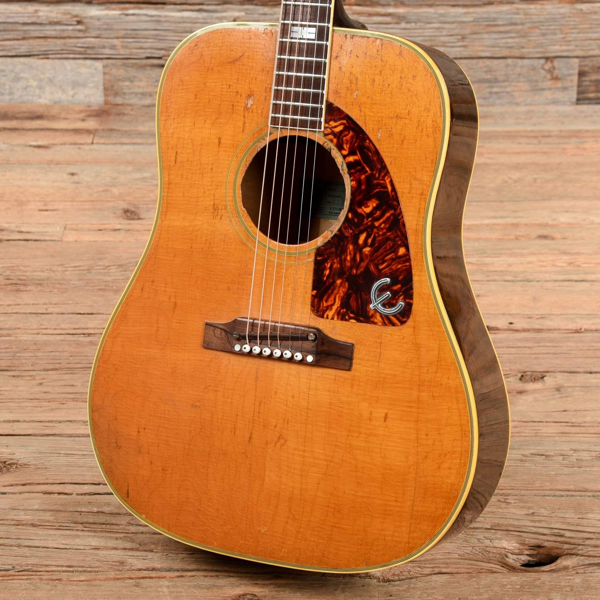 Epiphone FT-110 Frontier Natural 1965 Acoustic Guitars / Dreadnought