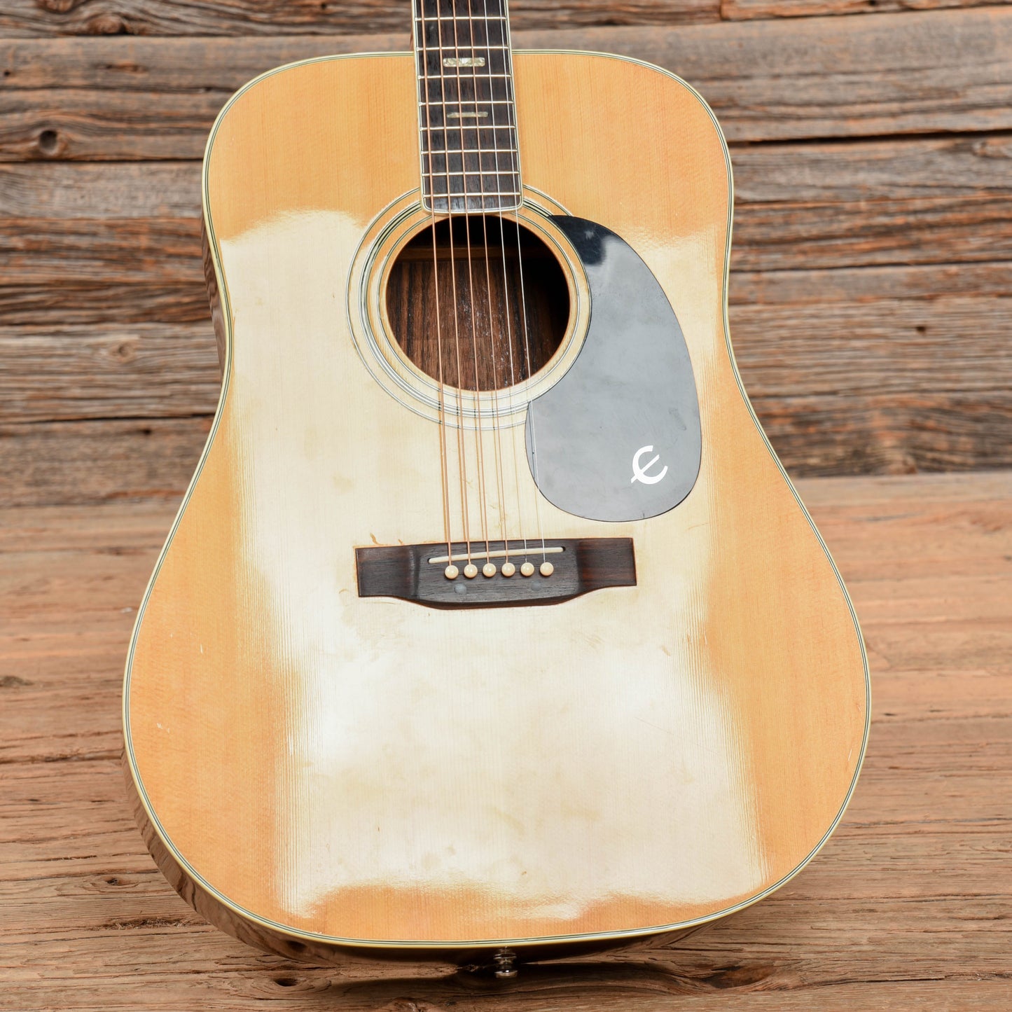 Epiphone FT-146 Natural 1970s Acoustic Guitars / Dreadnought