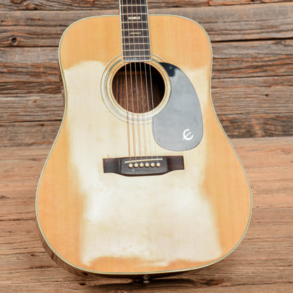 Epiphone FT-146 Natural 1970s Acoustic Guitars / Dreadnought