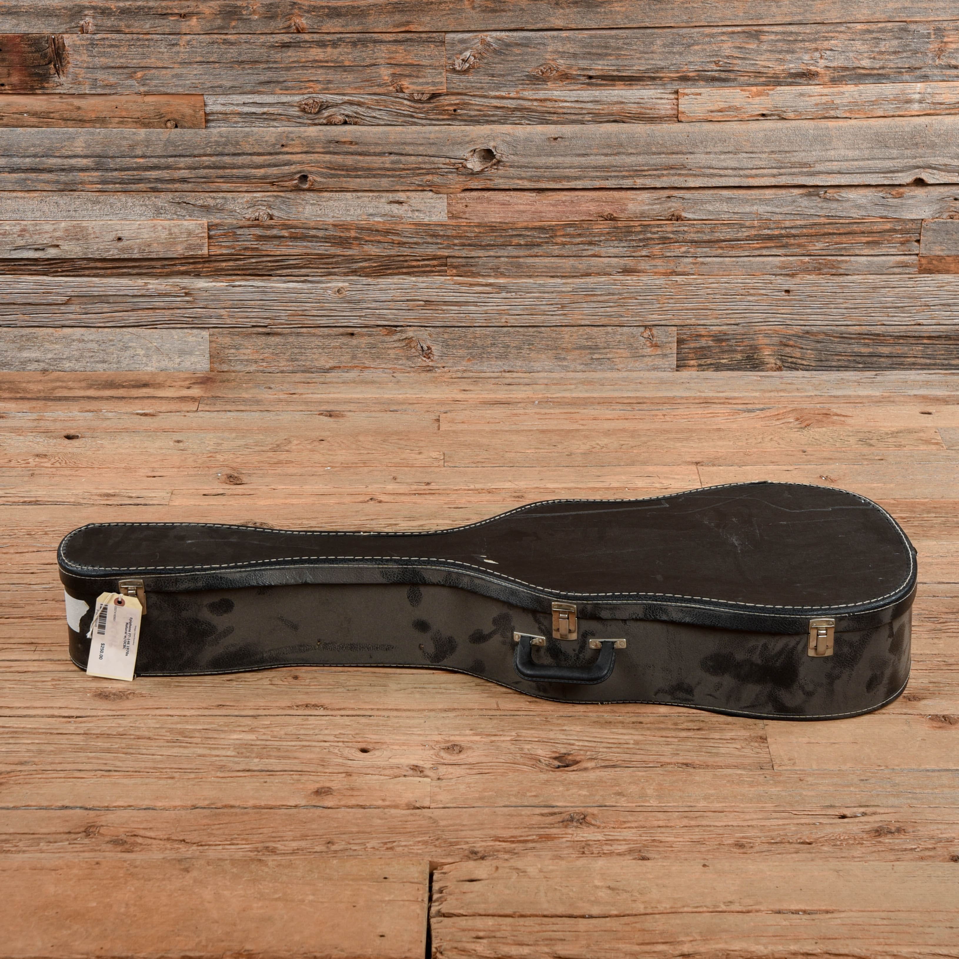 Epiphone FT-146 Natural 1970s Acoustic Guitars / Dreadnought