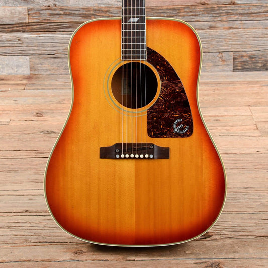 Epiphone FT-90 El Dorado Sunburst 1968 Acoustic Guitars / Dreadnought