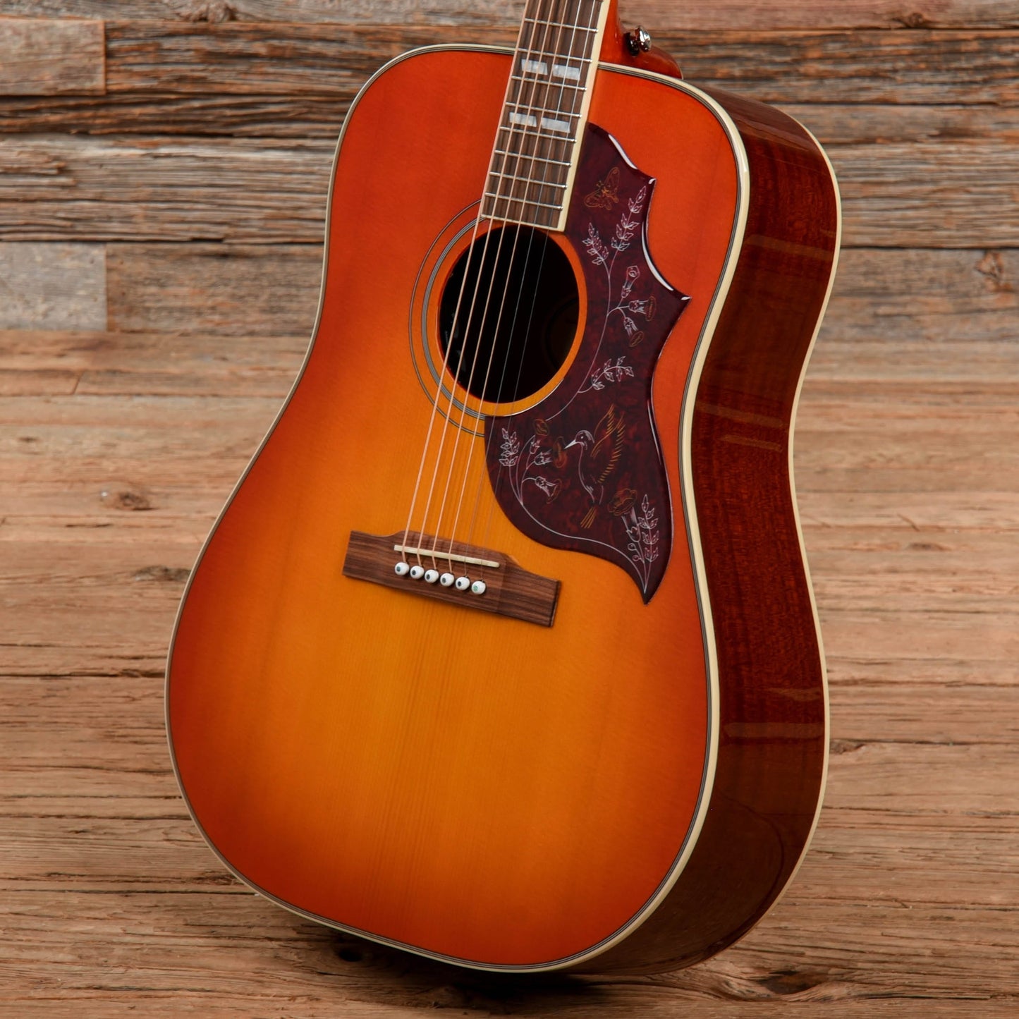 Epiphone Hummingbird Pro Cherry Sunburst Acoustic Guitars / Dreadnought