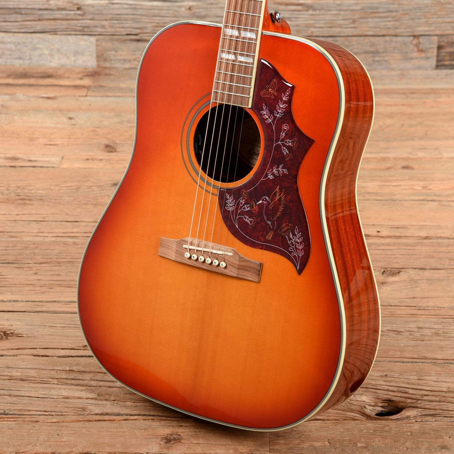 Epiphone Hummingbird PRO Faded Cherry Sunburst 2020 Acoustic Guitars / Dreadnought