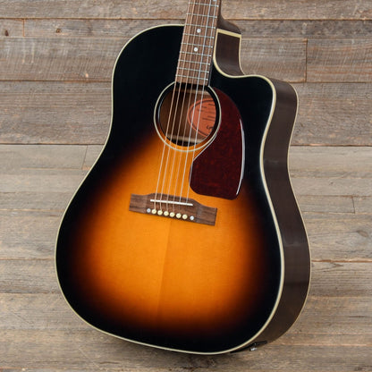 Epiphone Inspired by Gibson J-45 EC Aged Vintage Sunburst Gloss w/Fishman Sonicore Acoustic Guitars / Dreadnought