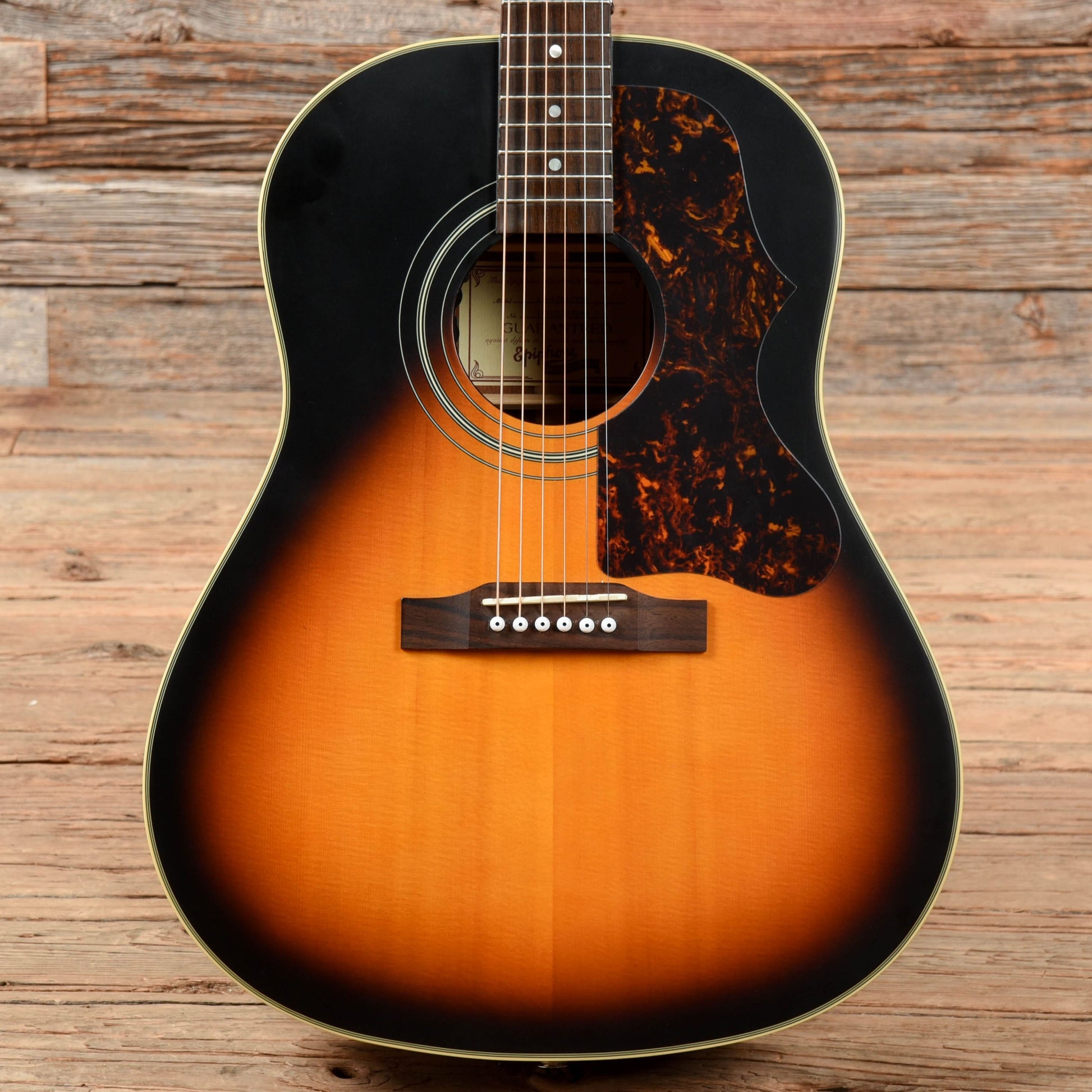 Epiphone Masterbilt AJ-45ME Dreadnought Sunburst Acoustic Guitars / Dreadnought