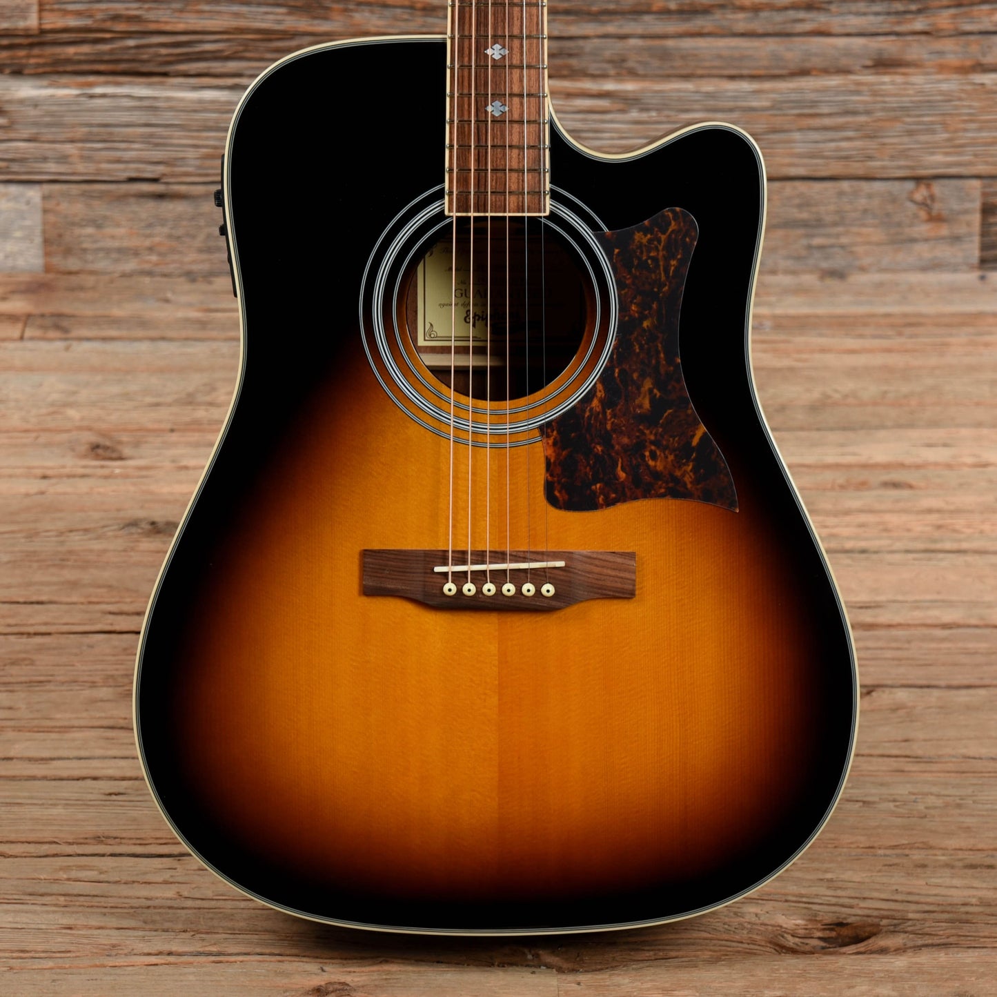Epiphone Masterbilt DR-500MCE Acoustic/Electric Guitar Vintage Sunburst 2019 Acoustic Guitars / Dreadnought