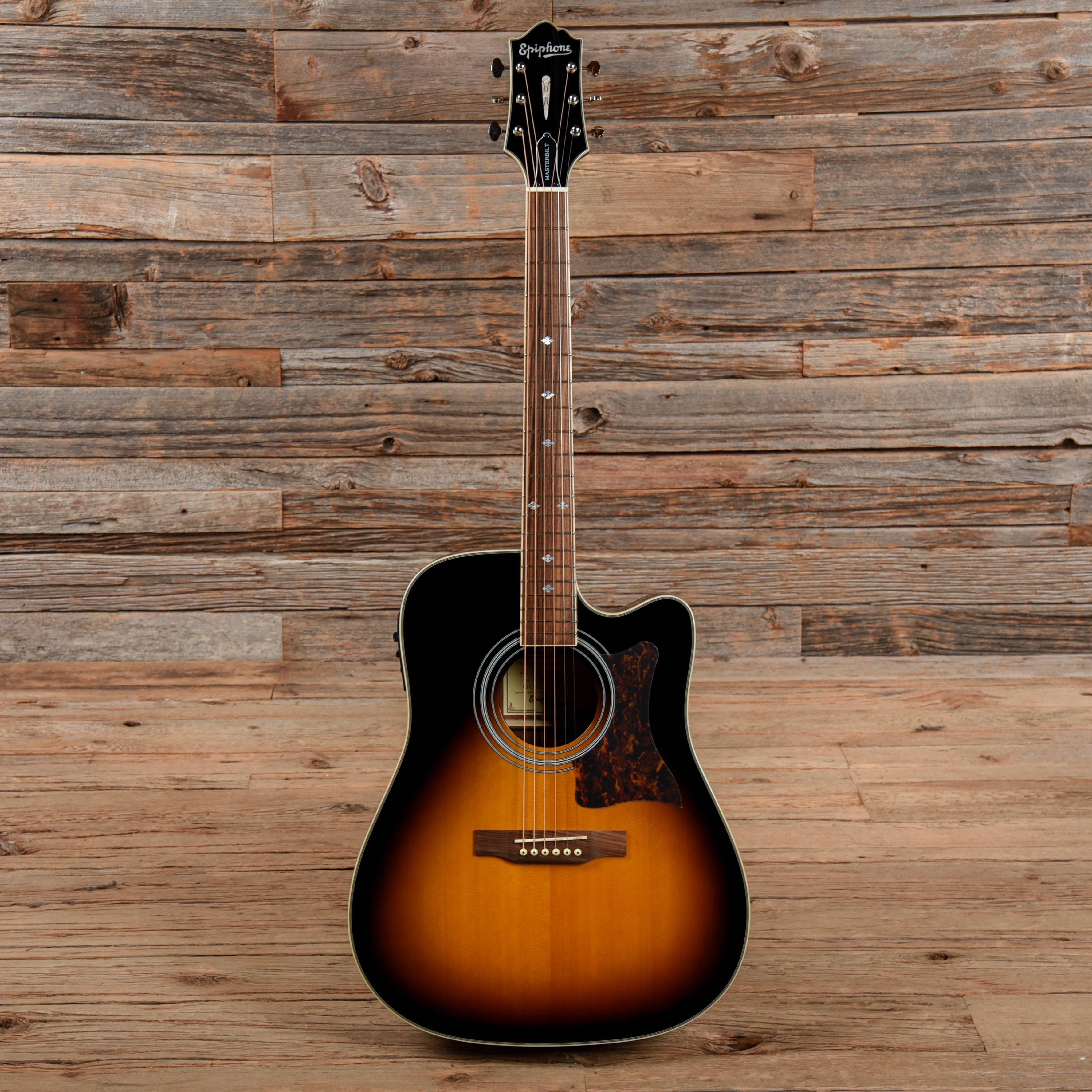 Epiphone Masterbilt DR-500MCE Acoustic/Electric Guitar Vintage