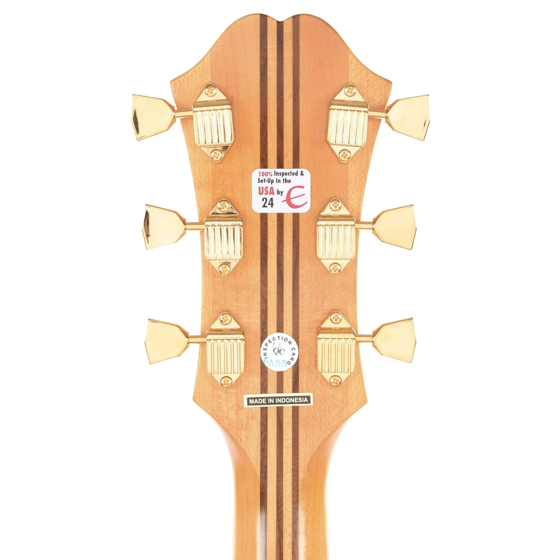 Epiphone Masterbilt Excellente FT-120 Antique Natural Aged w/Fishman Sonitone Acoustic Guitars / Dreadnought