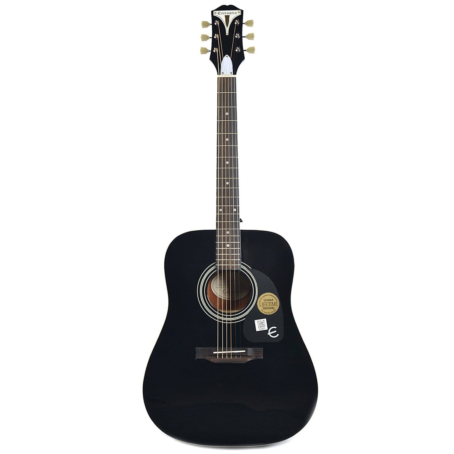 Epiphone PRO-1 Dreadnought Acoustic Ebony Acoustic Guitars / Dreadnought