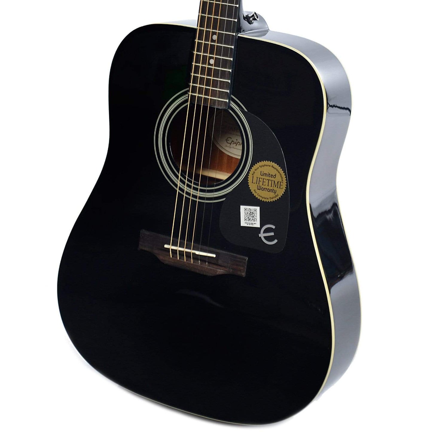 Epiphone PRO-1 Dreadnought Acoustic Ebony Acoustic Guitars / Dreadnought