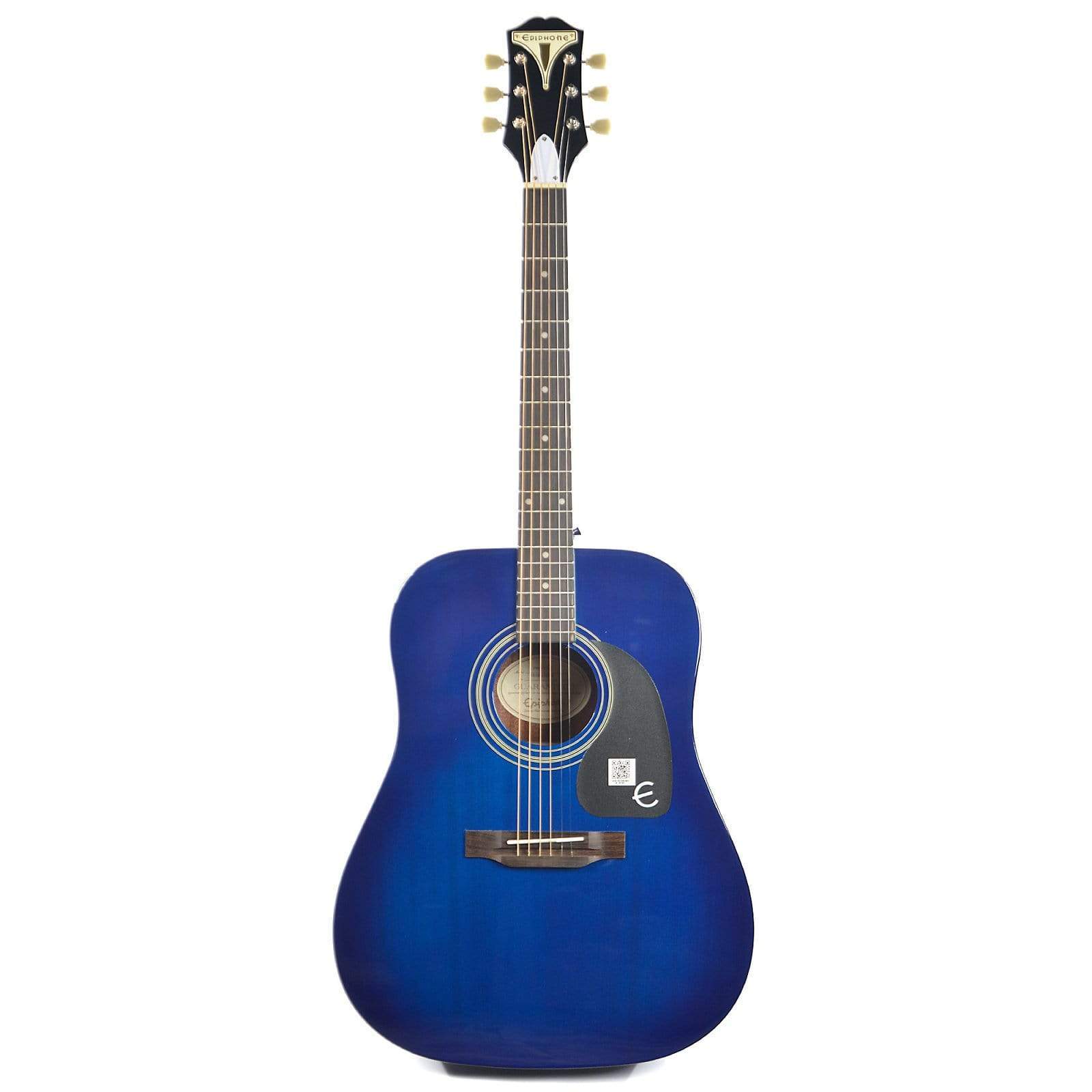 Epiphone PRO-1 Dreadnought Acoustic Trans Blue Acoustic Guitars / Dreadnought