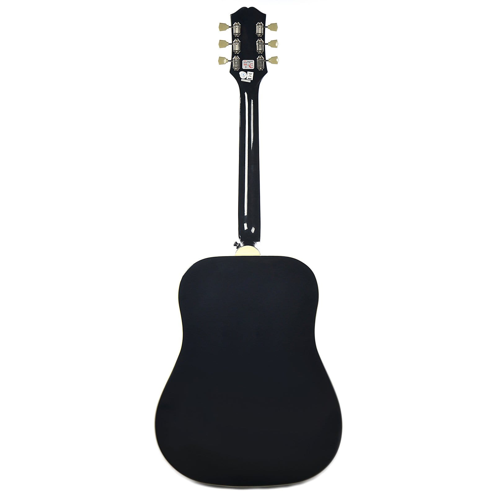 Epiphone PRO-1 Plus Dreadnought Acoustic Ebony CH Acoustic Guitars / Dreadnought