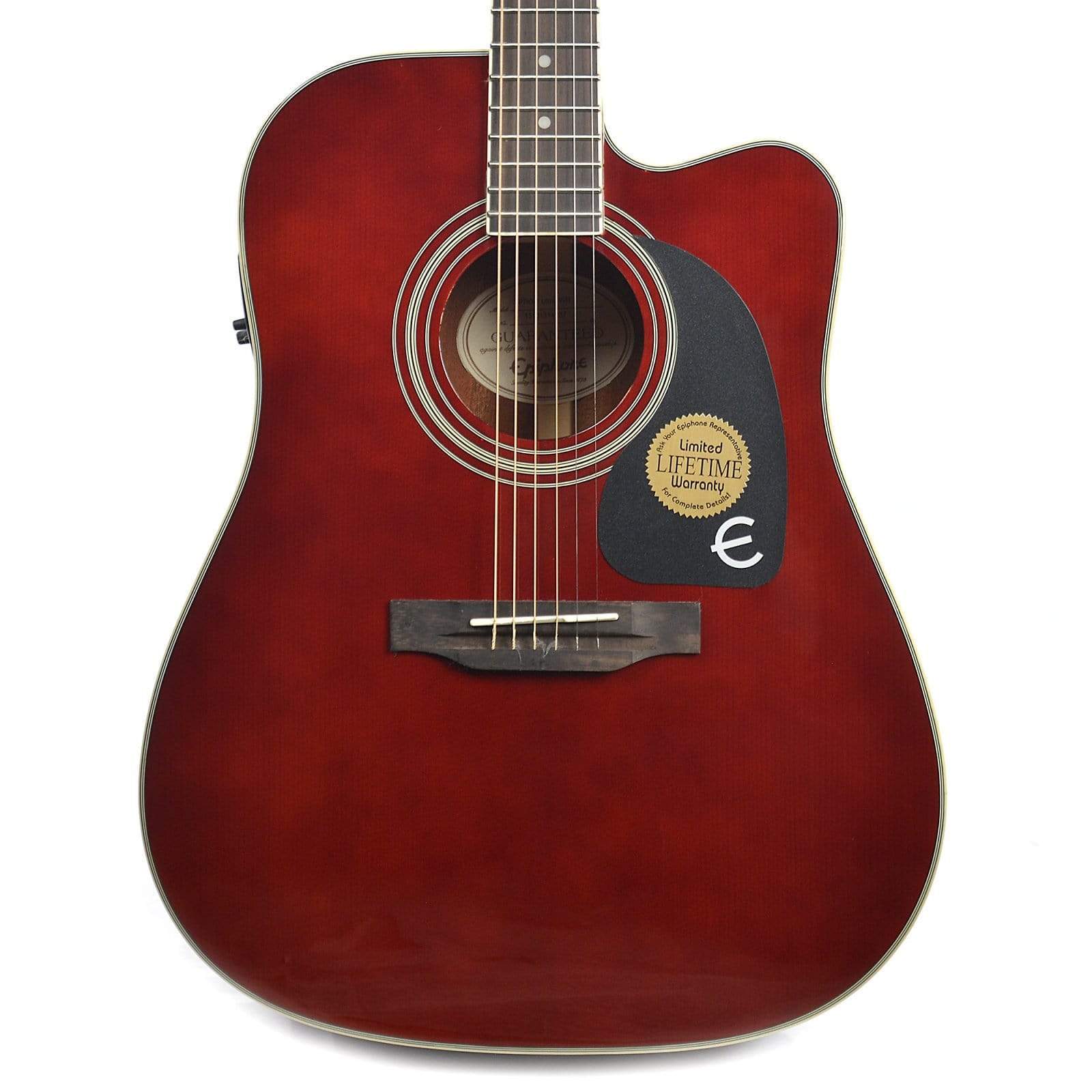 Epiphone PRO-1 Ultra Dreadnought Acoustic Wine Red Acoustic Guitars / Dreadnought