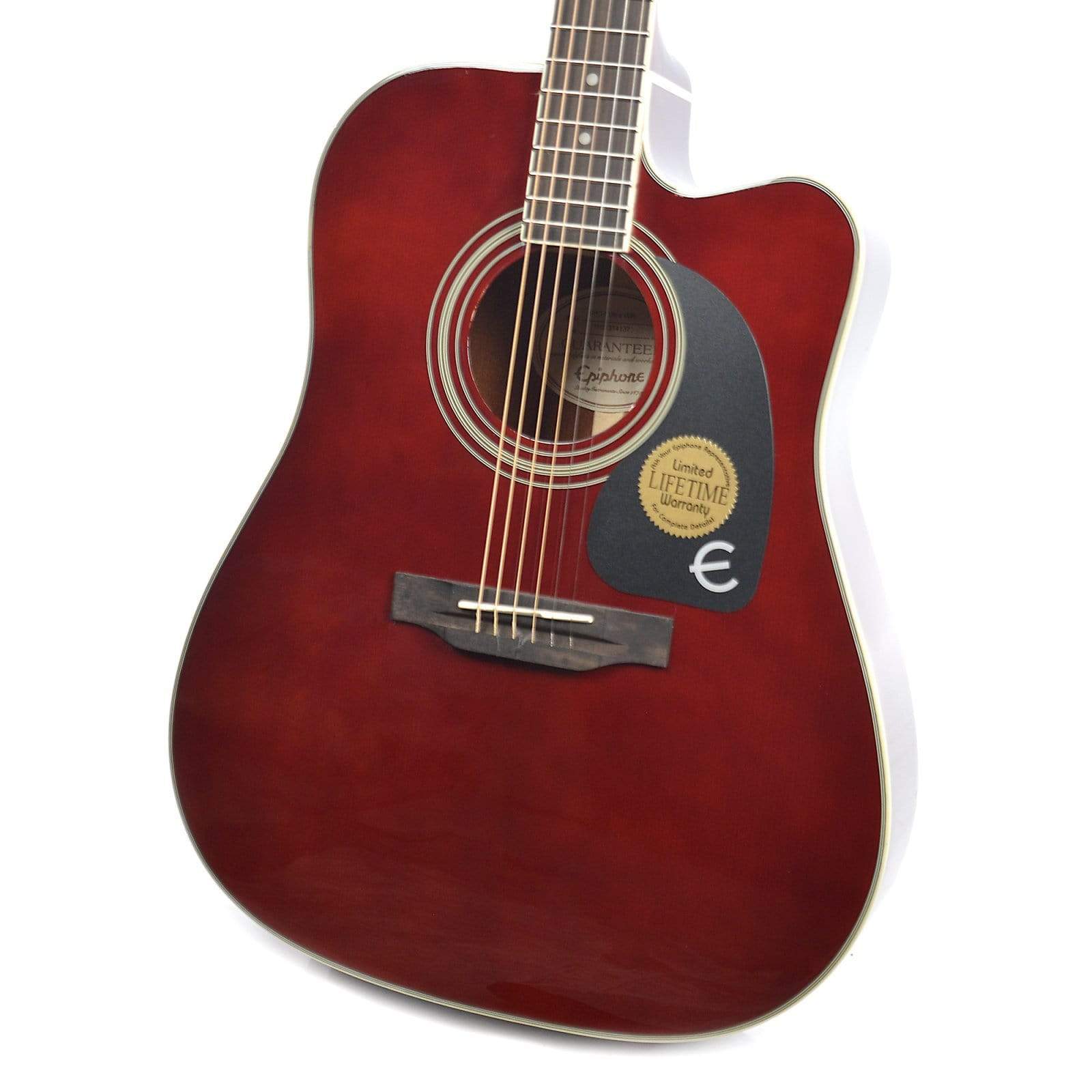 Epiphone PRO-1 Ultra Dreadnought Acoustic Wine Red Acoustic Guitars / Dreadnought