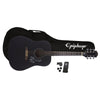 Epiphone Starling Acoustic Guitar Starter Pack Ebony Acoustic Guitars / Dreadnought