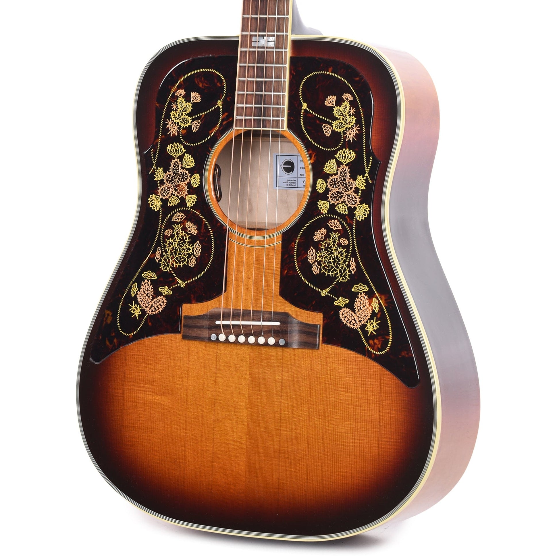Epiphone USA Artist Chris Stapleton Epiphone Frontier Model Sunburst Acoustic Guitars / Dreadnought