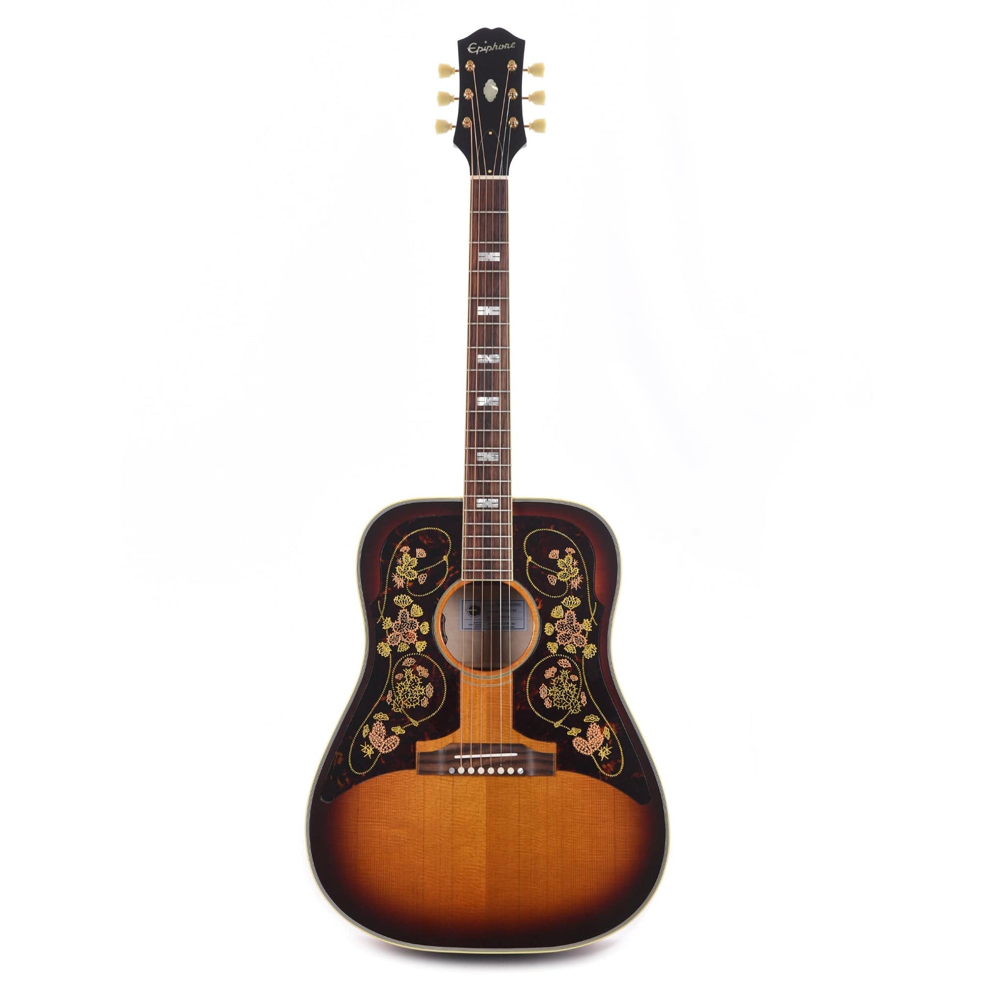 Epiphone USA Artist Chris Stapleton Epiphone Frontier Model Sunburst Acoustic Guitars / Dreadnought