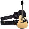 Epiphone AJ-100CE Advanced Jumbo Acoustic-Electric Natural CH and Epiphone Hardshell Case Bundle Acoustic Guitars / Jumbo