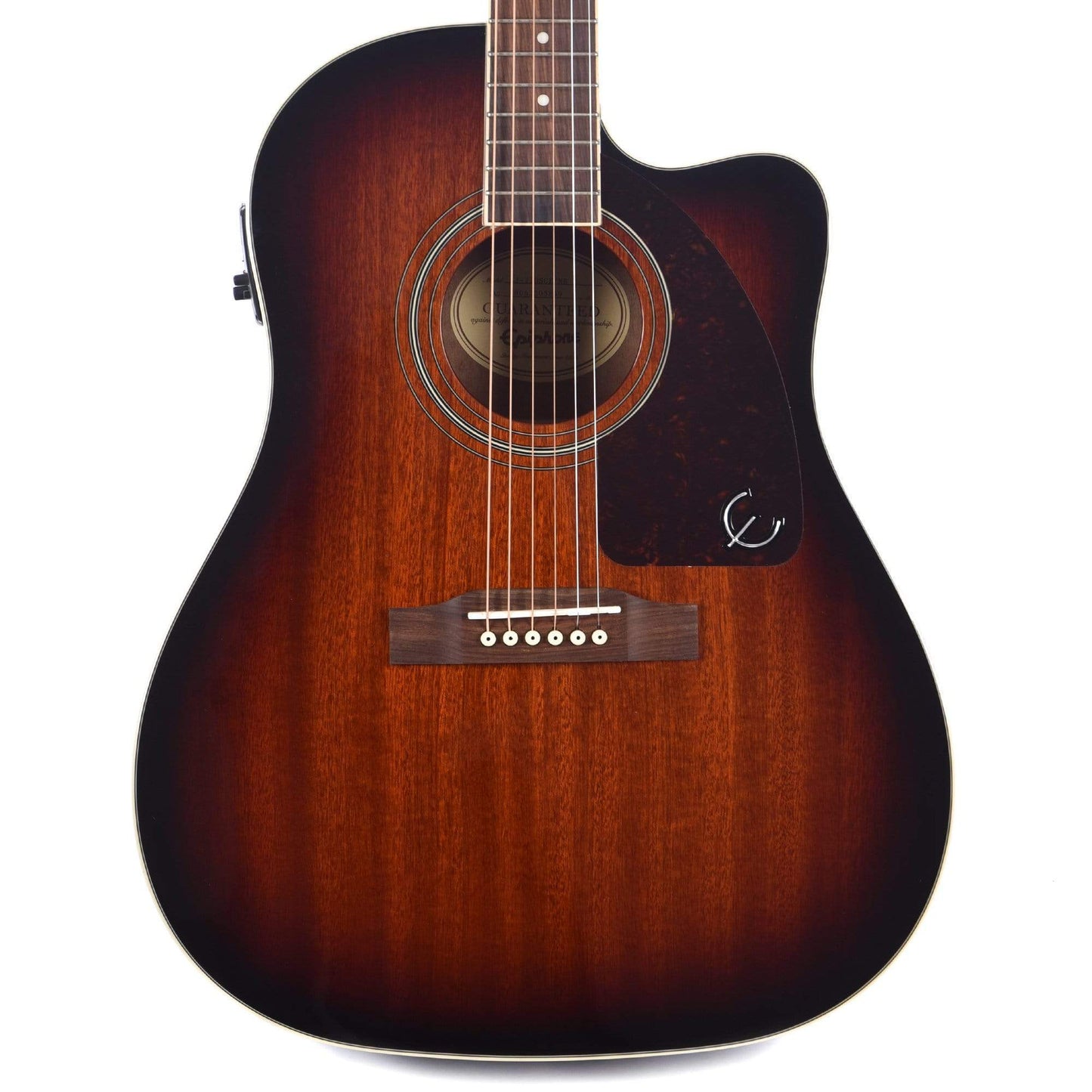Epiphone AJ-220SCE Mahogany Burst Acoustic Guitars / Jumbo