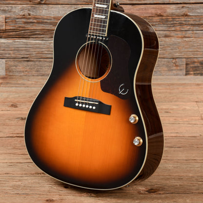 Epiphone EJ-160e Vintage Sunburst Acoustic Guitars / Jumbo