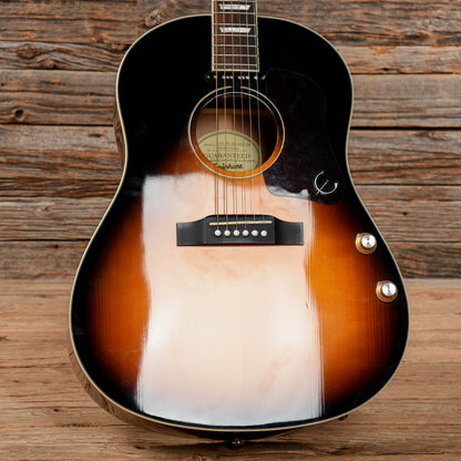 Epiphone EJ-160e Vintage Sunburst Acoustic Guitars / Jumbo