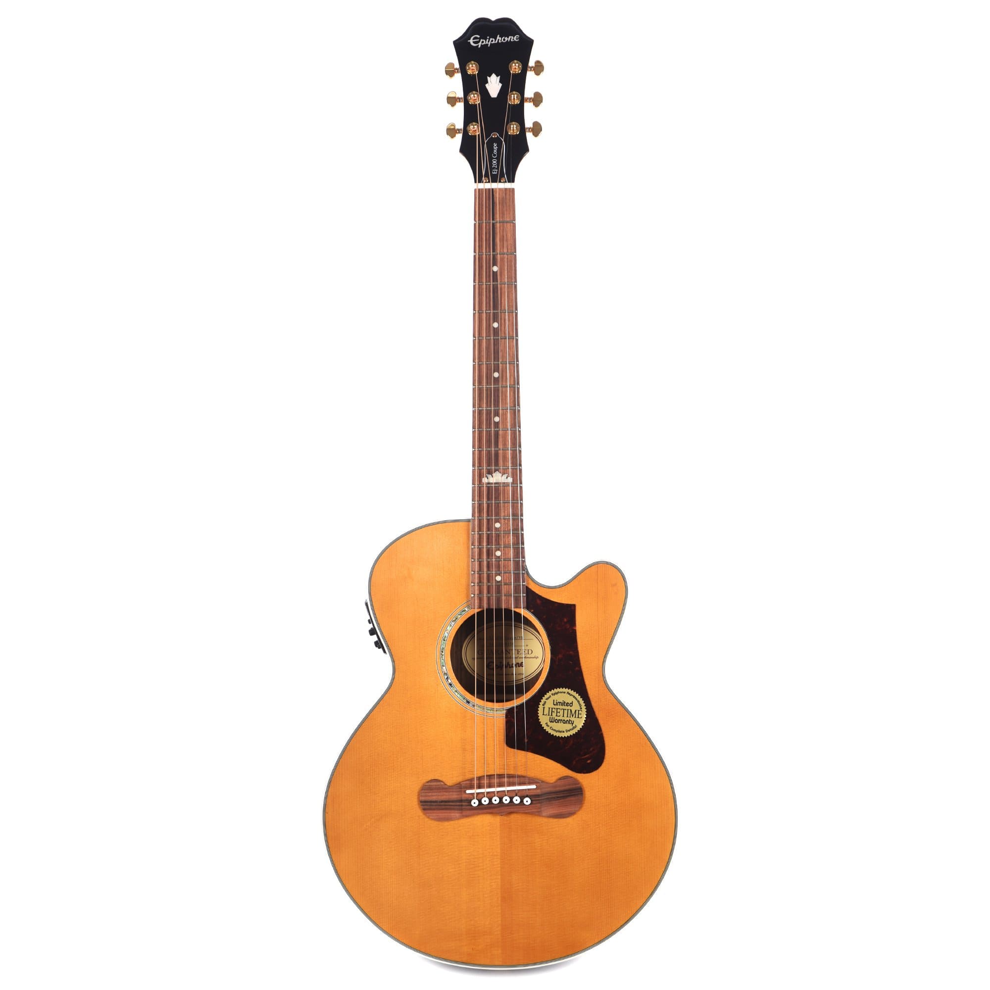 Epiphone EJ-200 Coupe Antique Natural Acoustic Guitars / Jumbo