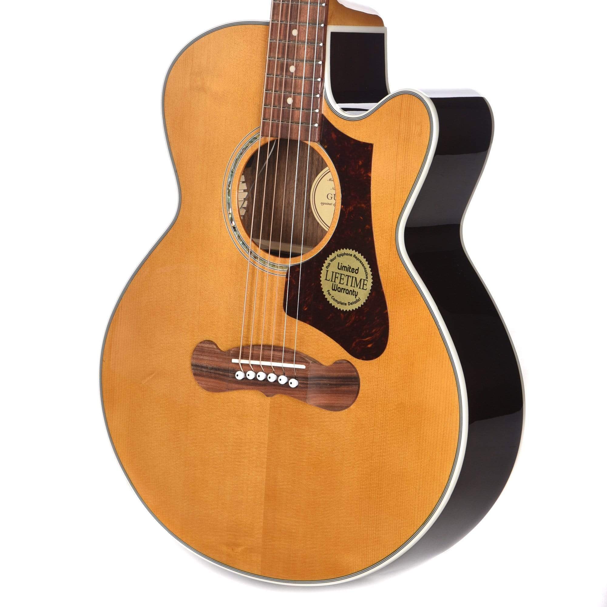 Epiphone EJ-200 Coupe Antique Natural Acoustic Guitars / Jumbo
