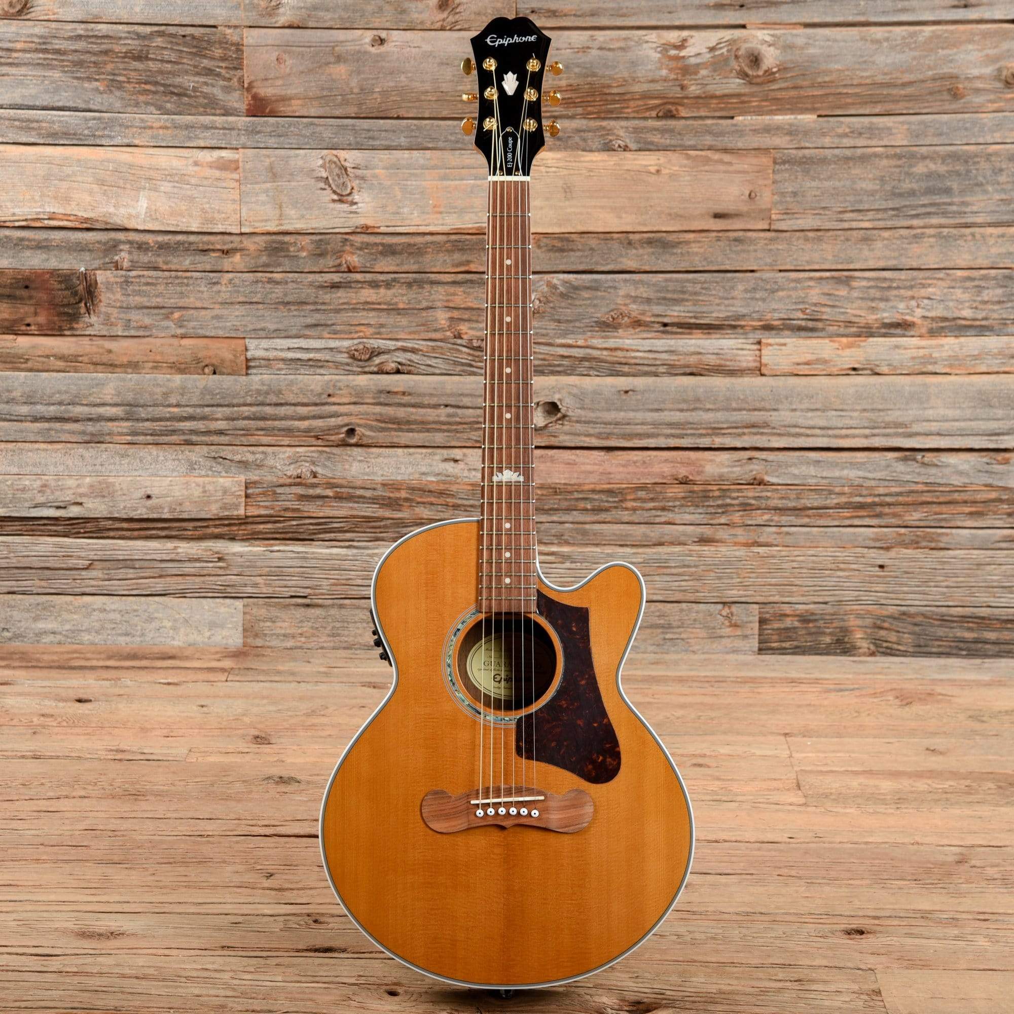 Epiphone EJ-200 Coupe Natural 2018 Acoustic Guitars / Jumbo