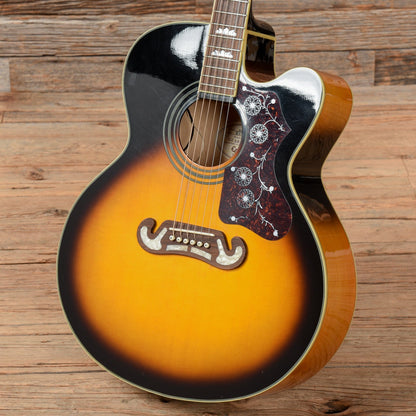 Epiphone EJ-200CE Vintage Sunburst Acoustic Guitars / Jumbo