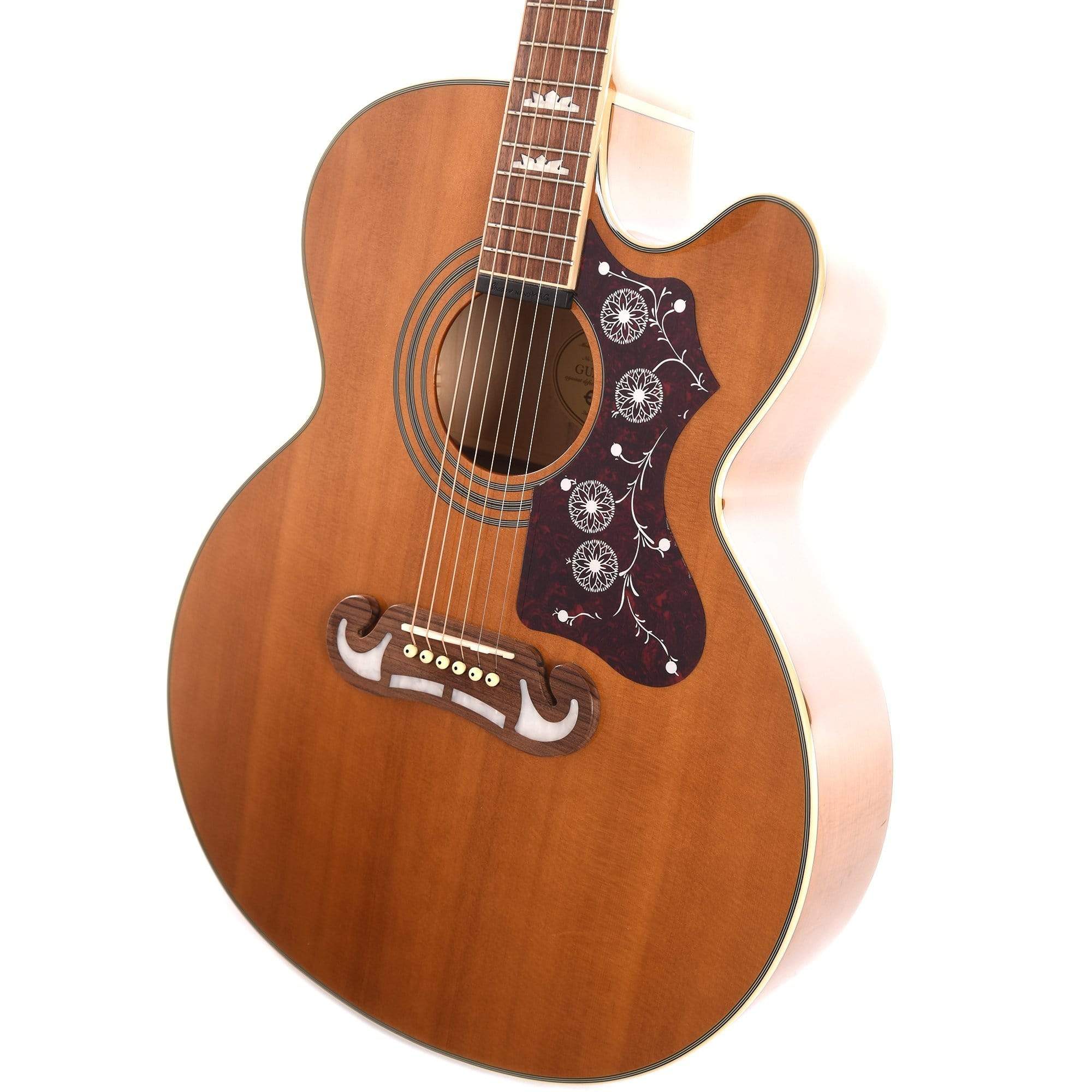 Epiphone EJ-200SCE Solid Top Vintage Natural Acoustic Guitars / Jumbo