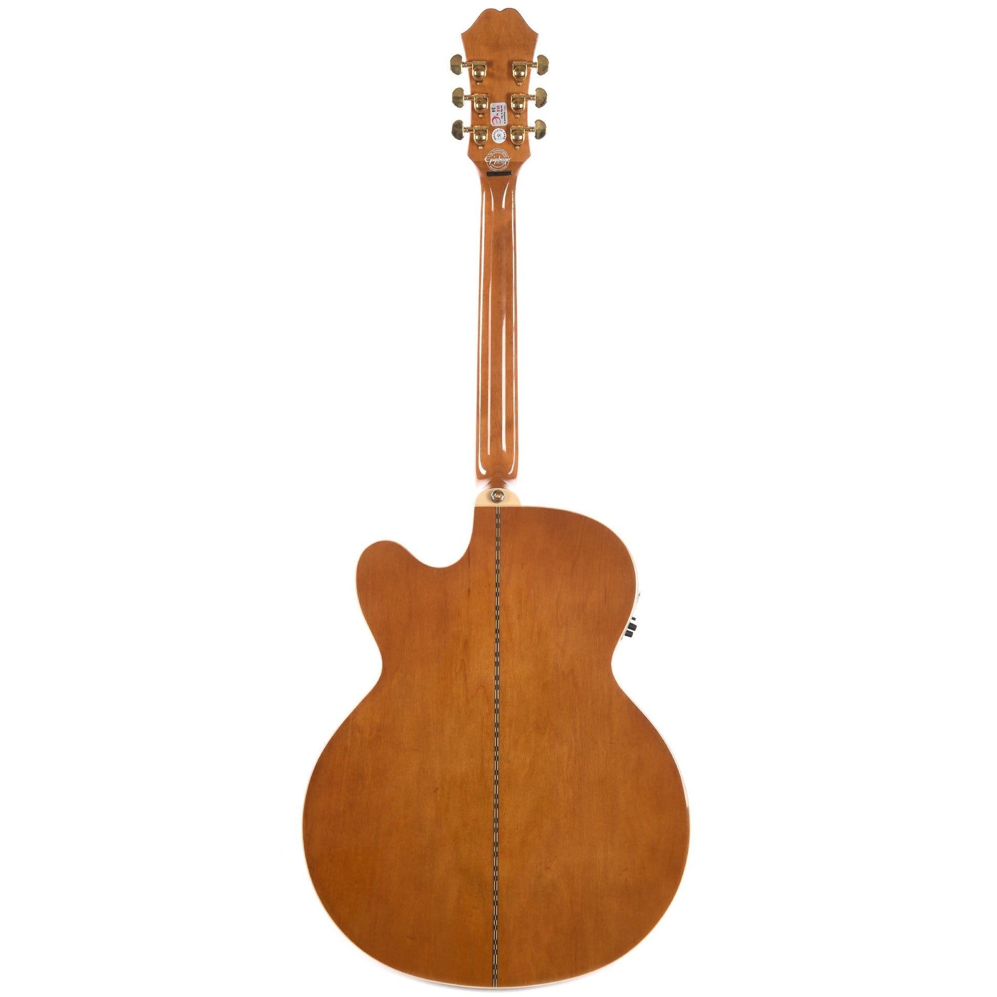 Epiphone EJ-200SCE Solid Top Vintage Natural Acoustic Guitars / Jumbo