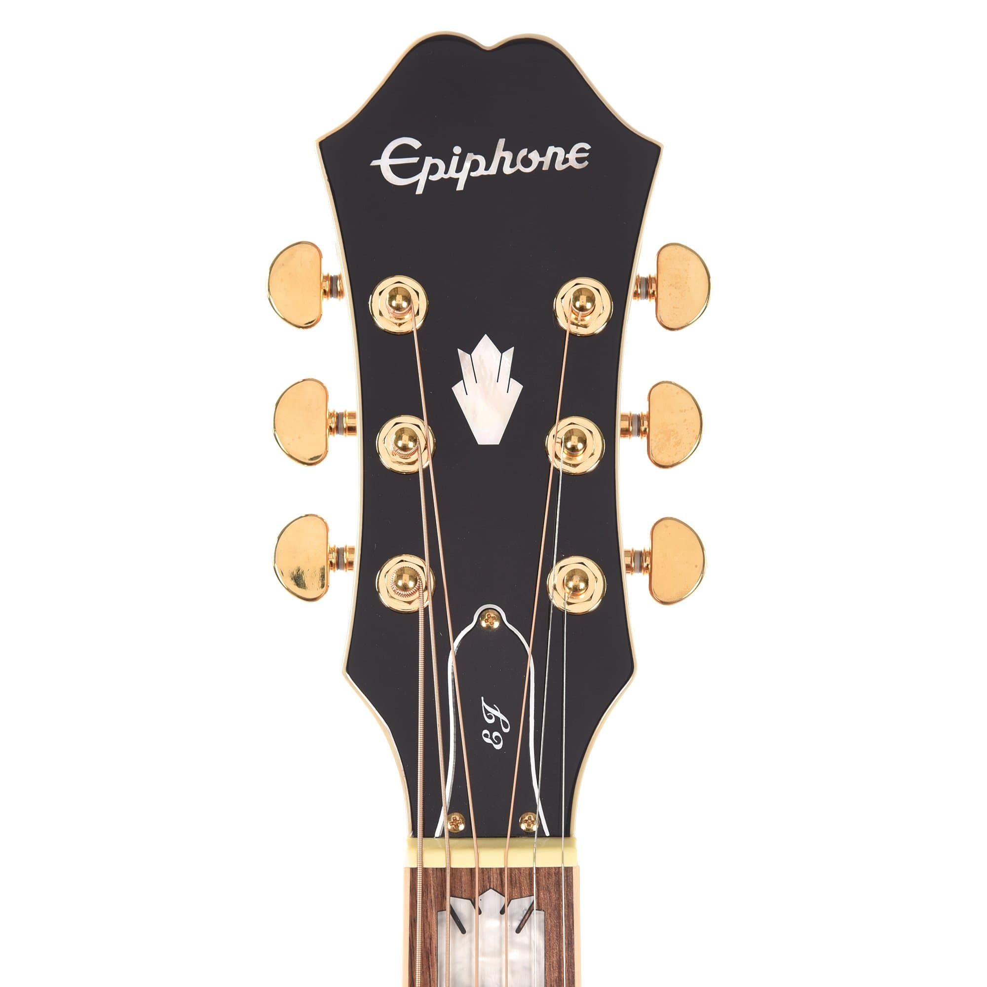 Epiphone EJ-200SCE Solid Top Vintage Natural Acoustic Guitars / Jumbo