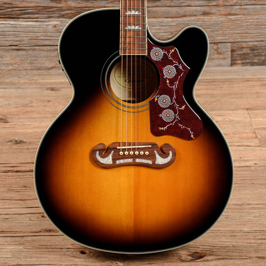 Epiphone EJ-200SCE Vintage Sunburst Acoustic Guitars / Jumbo