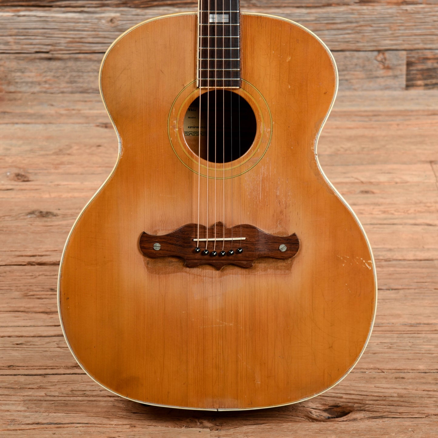 Epiphone FT-110 Natural 1957 Acoustic Guitars / Jumbo