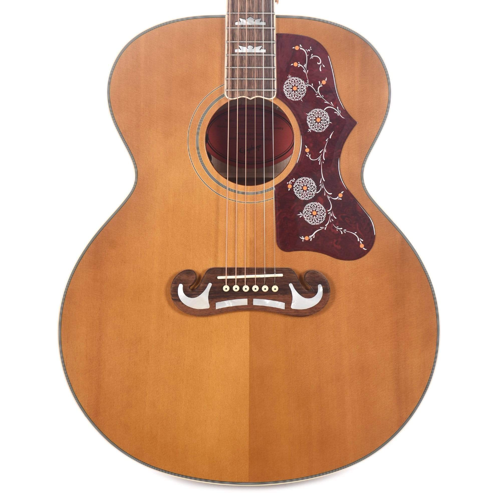 Epiphone Inspired by Gibson J-200 Aged Natural Antique Gloss w/Fishman  Sonicore