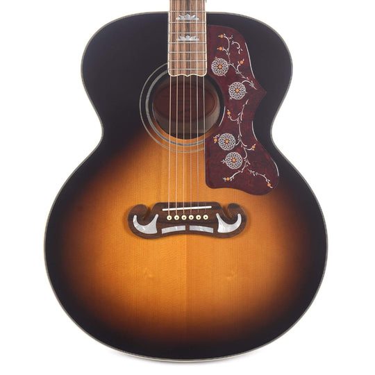Epiphone Inspired by Gibson J-200 Aged Vintage Sunburst Gloss w/Fishman Sonicore Acoustic Guitars / Jumbo