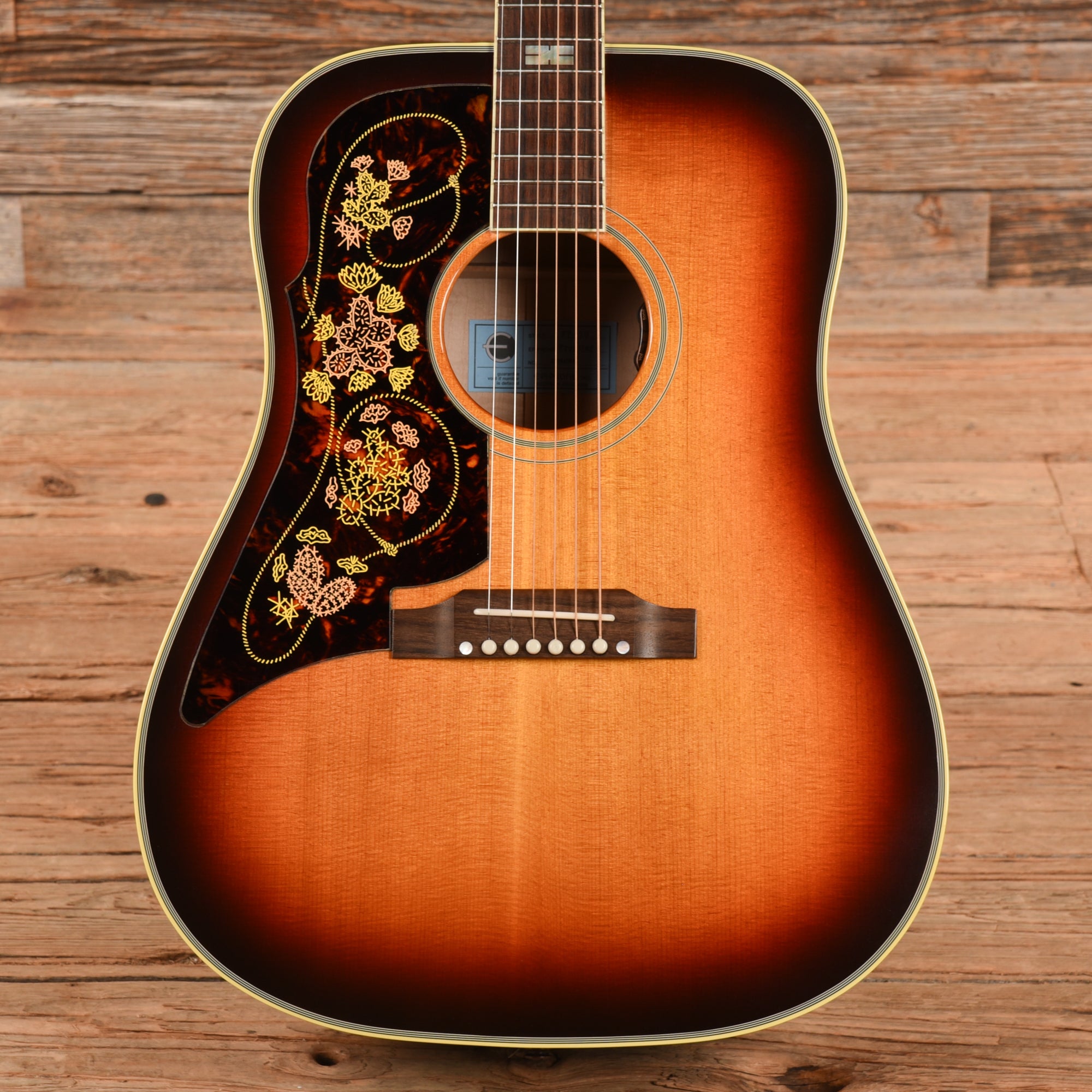 Epiphone USA Frontier Frontier Burst 2021 LEFTY Acoustic Guitars / Left-Handed