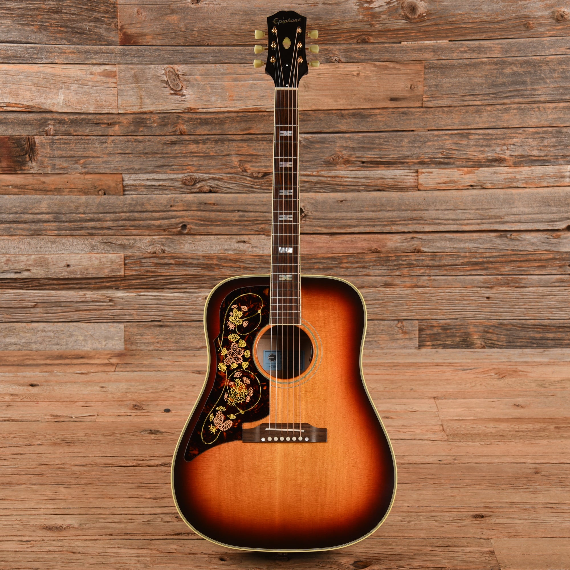 Epiphone USA Frontier Frontier Burst 2021 LEFTY Acoustic Guitars / Left-Handed