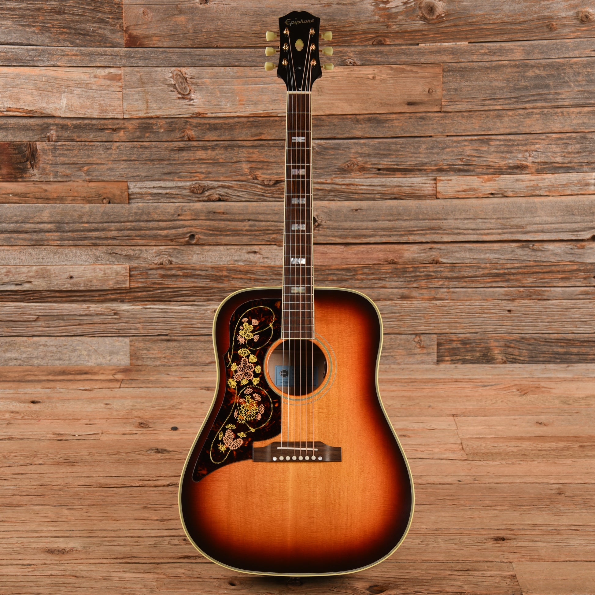 Epiphone USA Frontier Frontier Burst 2021 LEFTY Acoustic Guitars / Left-Handed