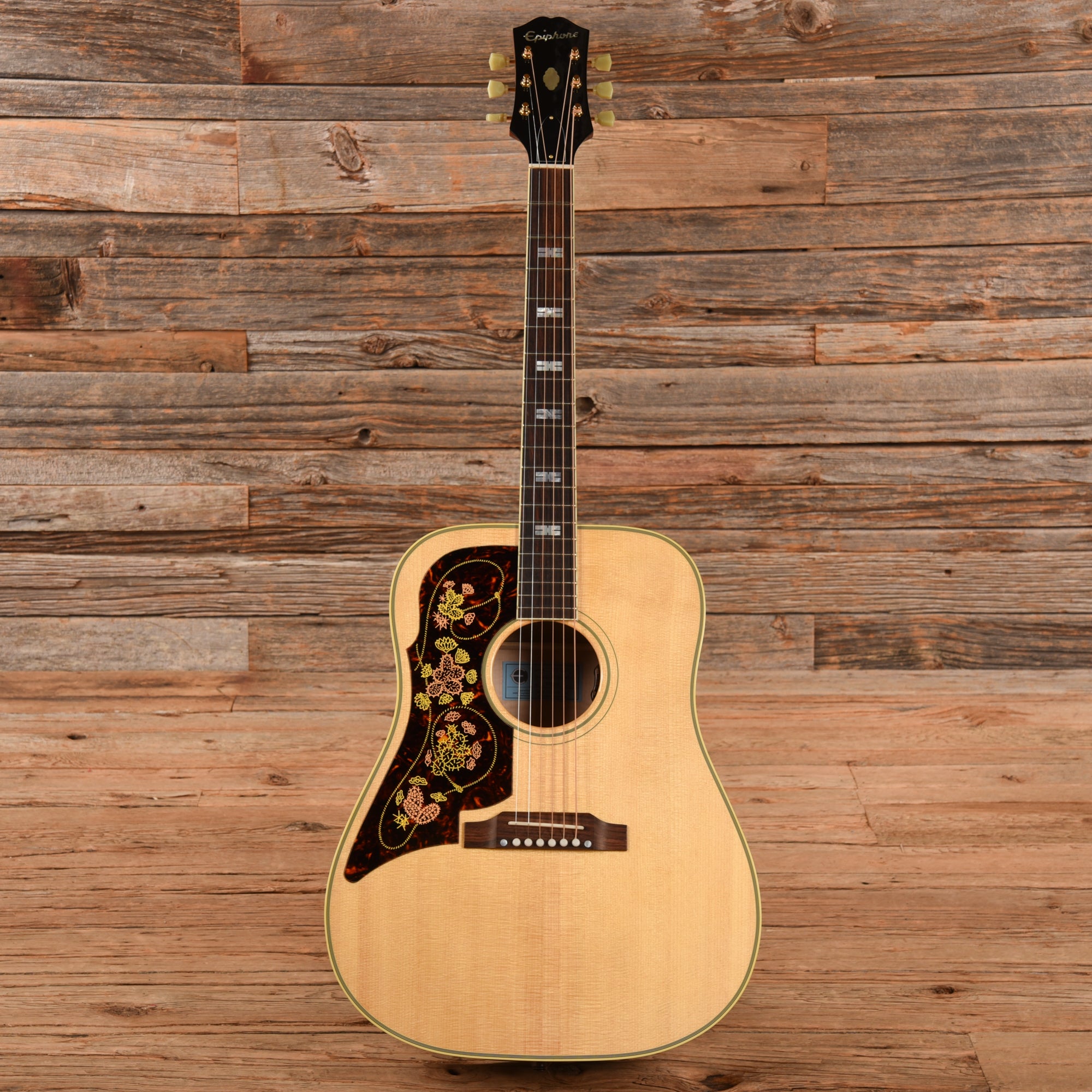 Epiphone USA Frontier Natural 2021 LEFTY Acoustic Guitars / Left-Handed