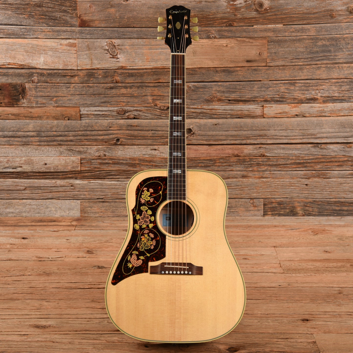 Epiphone USA Frontier Natural 2021 LEFTY Acoustic Guitars / Left-Handed