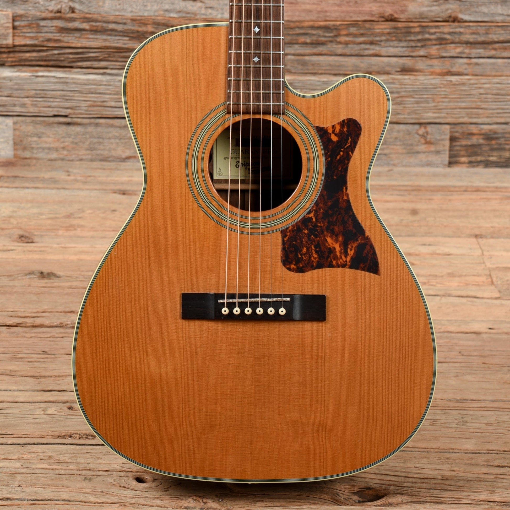 Epiphone EF 500RCCENS Natural Acoustic Guitars / OM and Auditorium