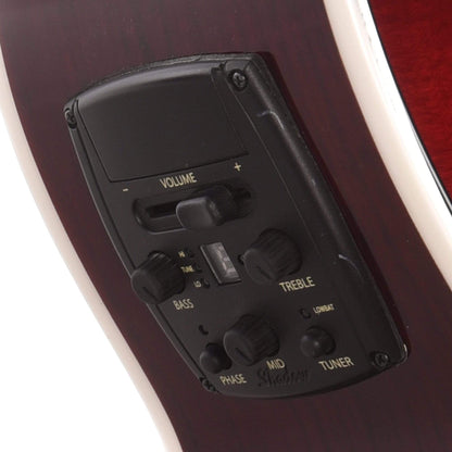 Epiphone EJ-200 Coupe Parlor Wine Red Acoustic Guitars / Parlor