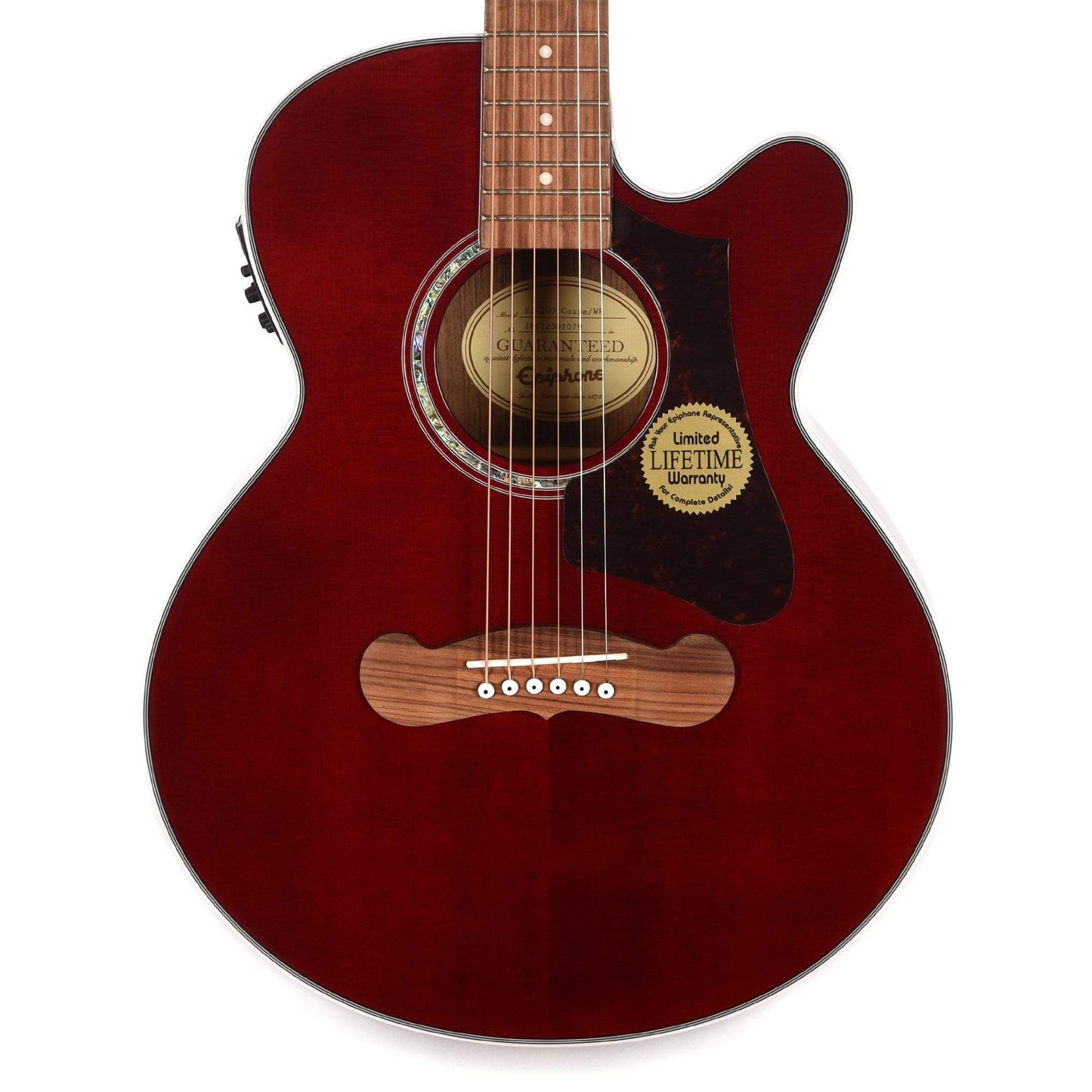 Epiphone EJ-200 Coupe Parlor Wine Red Acoustic Guitars / Parlor