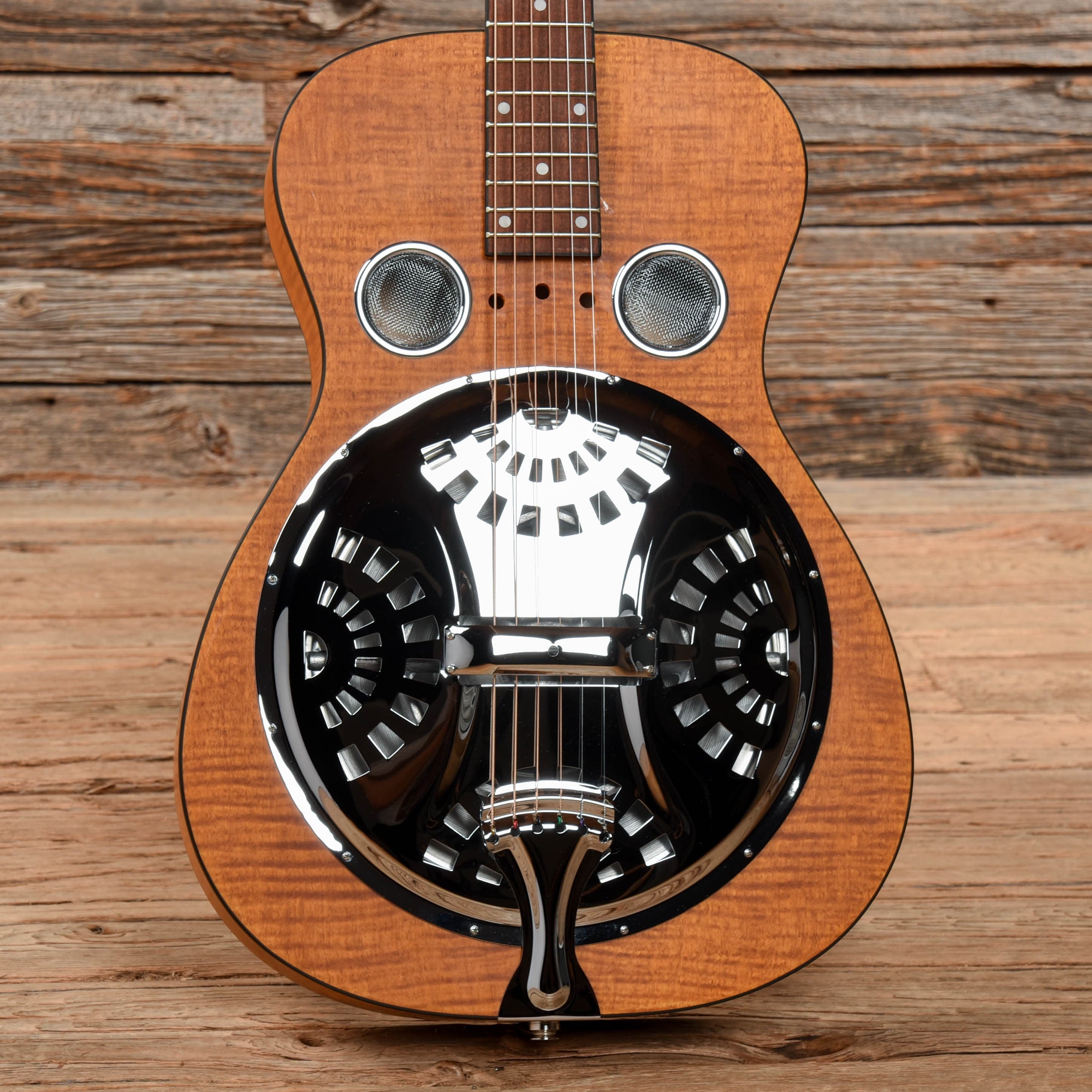 Epiphone Dobro Hound Dog Deluxe Round Neck Resonator Natural 2021 Acoustic Guitars / Resonator