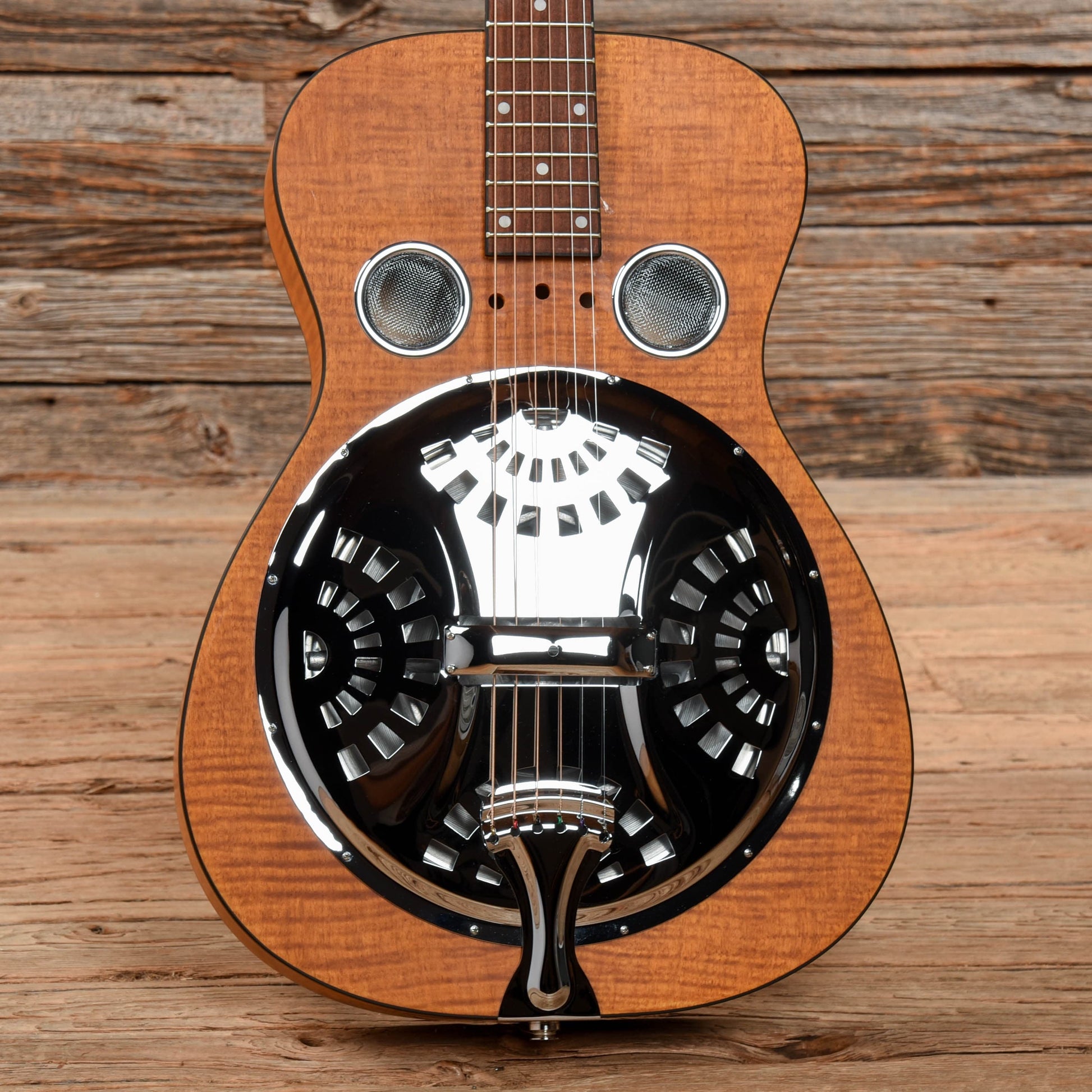 Epiphone Dobro Hound Dog Deluxe Round Neck Resonator Natural 2021 Acoustic Guitars / Resonator
