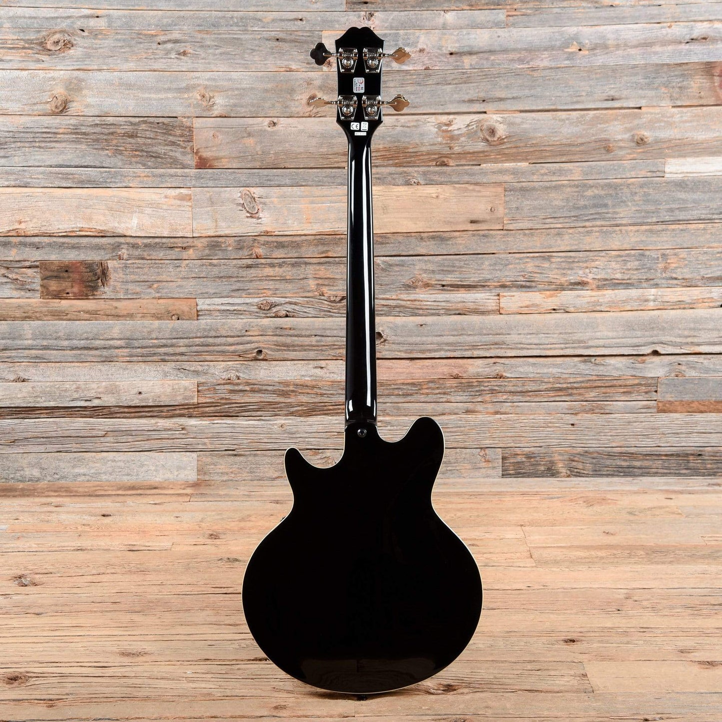 Epiphone Artist Series Jack Casady Signature Semi-Hollow Bass Black 2010 Bass Guitars / 4-String