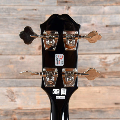 Epiphone Artist Series Jack Casady Signature Semi-Hollow Bass Black 2010 Bass Guitars / 4-String