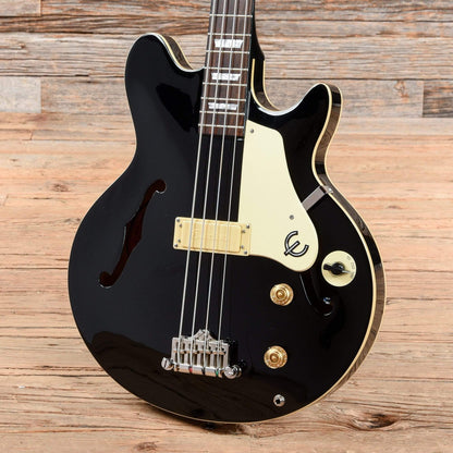 Epiphone Artist Series Jack Casady Signature Semi-Hollow Bass Black 2010 Bass Guitars / 4-String